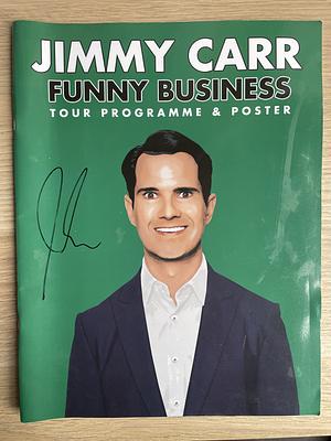 Jimmy Carr: Funny Business Tour Programme by Jimmy Carr