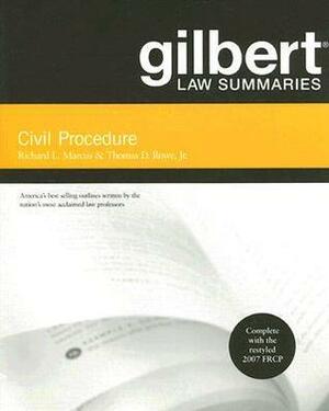 Gilbert Law Summaries on Civil Procedure by Richard L. Marcus, Thomas D. Rowe Jr.