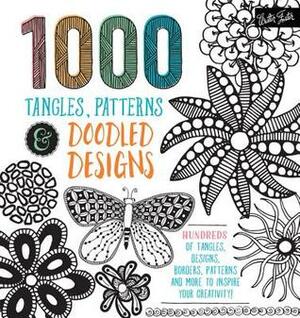 1,000 Tangles, Patterns & Doodled Designs: Hundreds of tangles, designs, borders, patterns and more to inspire your creativity! by Walter Foster Creative Team