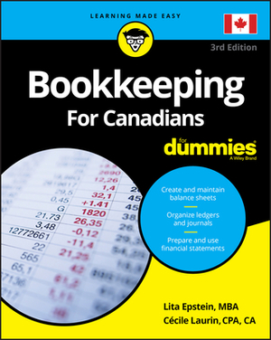 Bookkeeping for Canadians for Dummies by Cecile Laurin, Lita Epstein