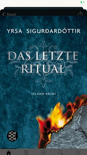 Das letzte Ritual by Yrsa Sigurðardóttir