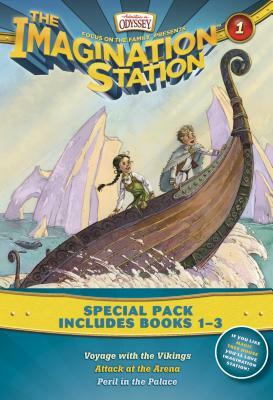 Imagination Station Books 3-Pack: Voyage with the Vikings / Attack at the Arena / Peril in the Palace by Marianne Hering, Paul McCusker
