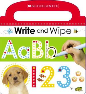 Write and Wipe ABC 123: Scholastic Early Learners (Write and Wipe) by Scholastic, Inc, Scholastic Early Learners