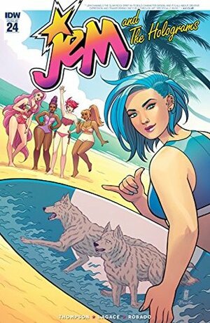 Jem and the Holograms (2015-) #24 by Kelly Thompson, Gisèle Lagacé