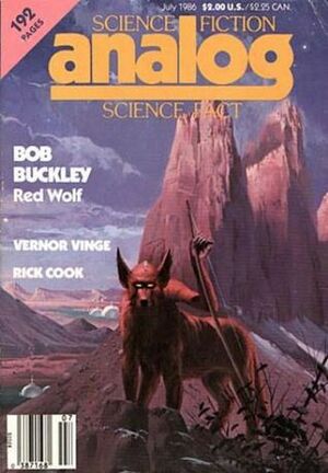 Analog Science Fiction and Fact, July 1986 by Bob Buckley, Stanley Schmidt