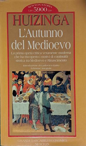 L'autunno del Medioevo by Johan Huizinga, Ludovico Gatto