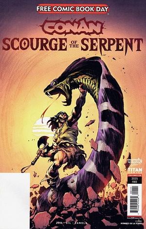 Free Comic Book Day 2025: Conan – Scourge of the Serpent #1 by Jim Zub