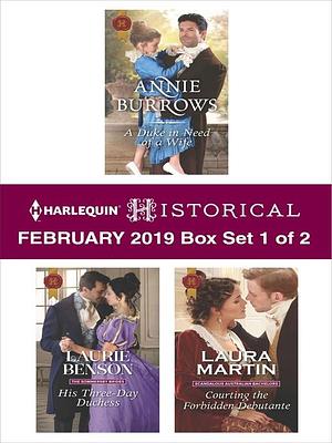 Harlequin Historical February 2019, Box Set 1 of 2 by Annie Burrows