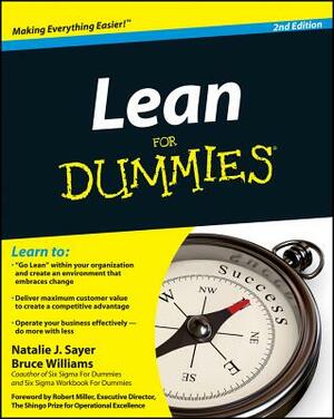 Lean for Dummies by Natalie J. Sayer, Bruce Williams