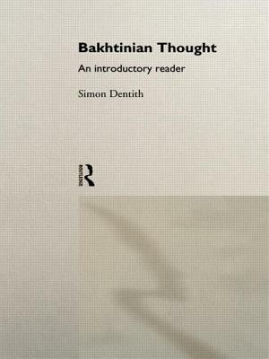 Bakhtinian Thought: Intro Read by Simon Dentith