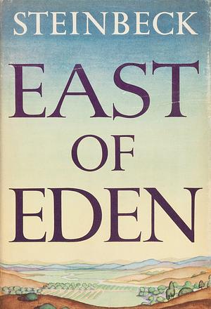 East of Eden John Steinbeck 1952 1st Edition 1st Printing DJ James Dean Movie by John Steinbeck