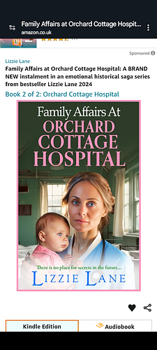 Family Affairs at Orchard Cottage Hospital  by Lizzie Lane