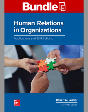 Gen Combo Human Relations in Organizations; Connect Access Card [With Access Code] by Robert N. Lussier