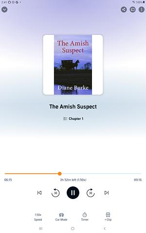 The Amish Suspect  by Diane Burke