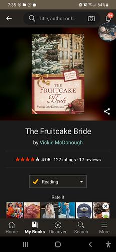 The Fruitcake Bride by Vickie McDonough