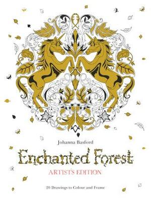 Enchanted Forest: 20 Drawings to Color and Frame by Johanna Basford