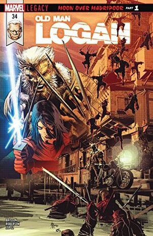 Old Man Logan #34 by Ed Brisson, Matteo Buffagni, Mike Deodato Jr.