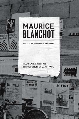Political Writings, 1953-1993 by Maurice Blanchot