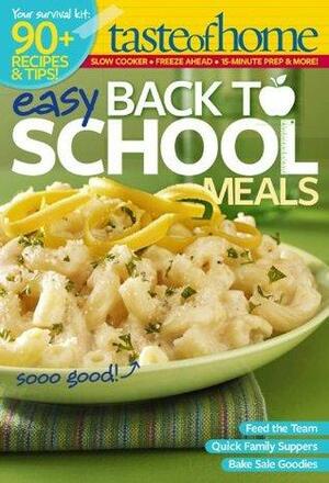 Easy Back to School Meals by Taste of Home