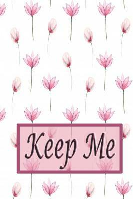 Keep me: Password keeper book, 6x9" 120 pages, with Alphabet tab This Pink flower pattern book is perfect to keep all your webs by Rebecca Jones