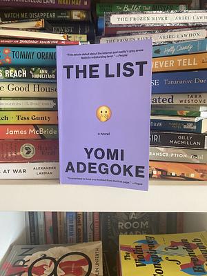 The List: A Good Morning America Book Club Pick by Yomi Adegoke