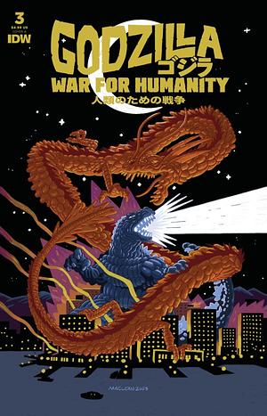 Godzilla: War For Humanity #3  by Andrew MacLean