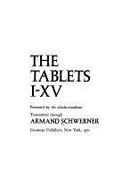 The Tablets I-XV by Armand Schwerner