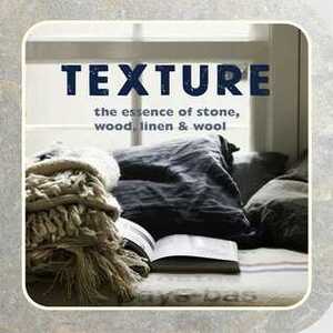 Texture: The essence of stone, wood, linenwool by Hilary Mandleberg