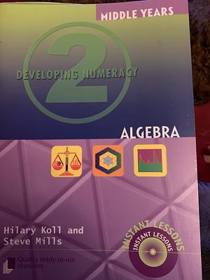 Developing Numeracy: Algebra, Book 2 by Steve Mills, Hilary Koll