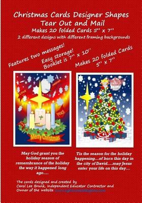 Christmas Cards Designer Shapes Tear Out & Mail: Christmas Cards Designer Shapes Tear Out & Mail by Carol Lee Brunk