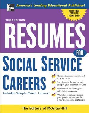 Resumes for Social Service Careers by McGraw Hill