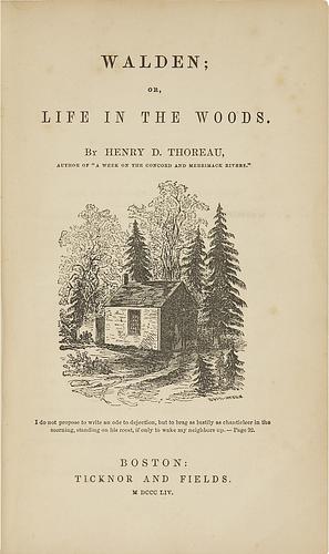 Walden, or Life in the Woods by Henry David Thoreau