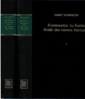 Kommentar zu Kants Kritik der reinen Vernunft, Volume 1 by Richard Schmidt