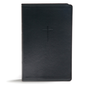 CSB Everyday Study Bible, Black Leathertouch by Csb Bibles by Holman