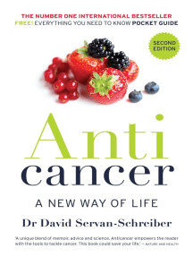 Anticancer: a new way of life by David Servan-Schreiber