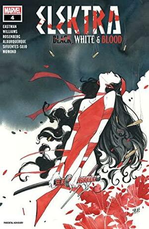 Elektra: Black, White & Blood #4 by Matthew Rosenberg, Kevin B. Eastman, Freddie E. Williams, Peach MoMoKo