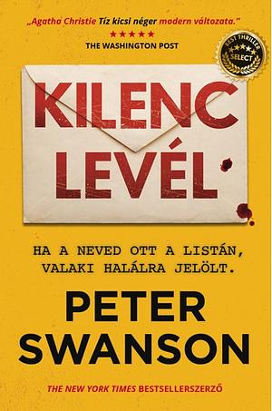 Kilenc levél by Peter Swanson