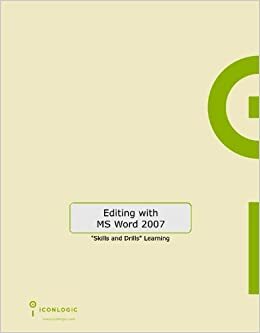 Editing With Microsoft Word 2007 by Jennie Ruby