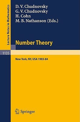 Number Theory: A Seminar Held at the Graduate School and University Center of the City University of New York 1983-84 by 