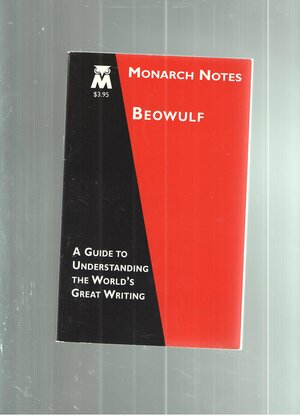 Monarch Notes Beowulf by George Quasha, Monarch Notes