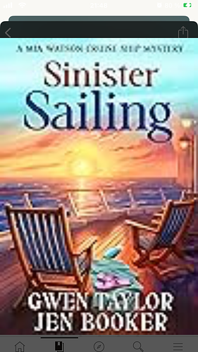 Sinister Sailing: A Mia Watson Cruise Ship Cozy Mystery by Gwen Taylor