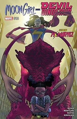 Moon Girl and Devil Dinosaur #10 by Brandon Montclare, Natacha Bustos, Amy Reeder