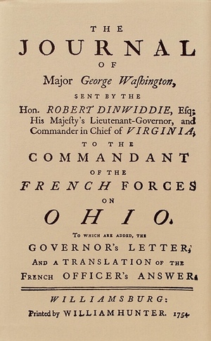 The Journal of Major George Washington by George Washington