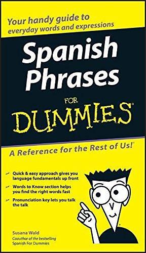 Spanish Phrases For Dummies by Susana Wald, Susana Wald