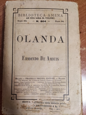 Olanda by Edmondo de Amicis