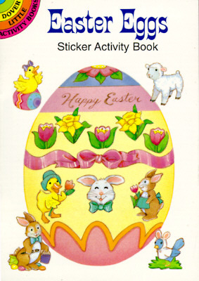 Easter Eggs Sticker Activity Book by Cathy Beylon