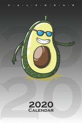 Avocado with core Calendar 2020: Annual Calendar for Couples and best friends by Partner de Calendar 2020