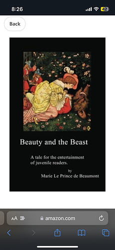 Beauty & the Beast by Peter G. Thomson