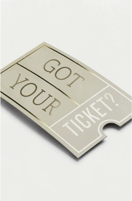 Got Your Ticket? (Pack of 25) by Timothy Johnson