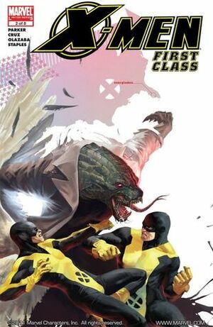 X-Men: First Class #2 by Mark Paniccia, Jeff Parker, Roger Cruz